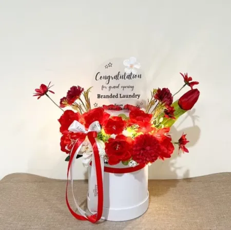 Bloom Box Akrilik Ucapan Grand Opening Oro oro Ombo Batu