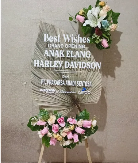 Papan Akrilik Ucapan Grand Opening Oro oro Ombo Batu